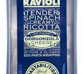 Pastabilities (Ravioli) – Spinach, Ricotta & Gorgonzola (450g)